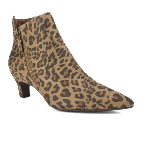 Seven dials leopard print ankle booties - Picture 6 of 6